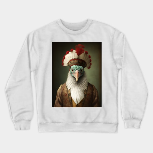 Designer Fashion Turkey Crewneck Sweatshirt by Walter WhatsHisFace